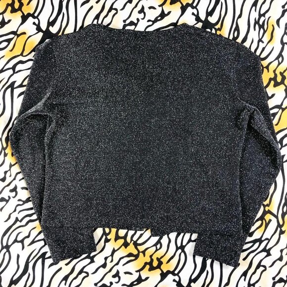 Sparkly grey open cardigan - Picture 3 of 4